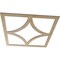 Ekena Millwork Statesman Wood Fretwork Pierced Ceiling Medallion, Birch, 30"OD x 19 1/4"ID x 1/4"T CMWP30X30X0250STBI - alternate 5